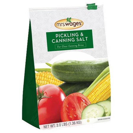 MRS. WAGES Pickling and Canning Salt 48 oz W510-B4425